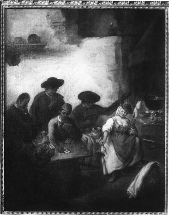 Contadini che giocano a carte